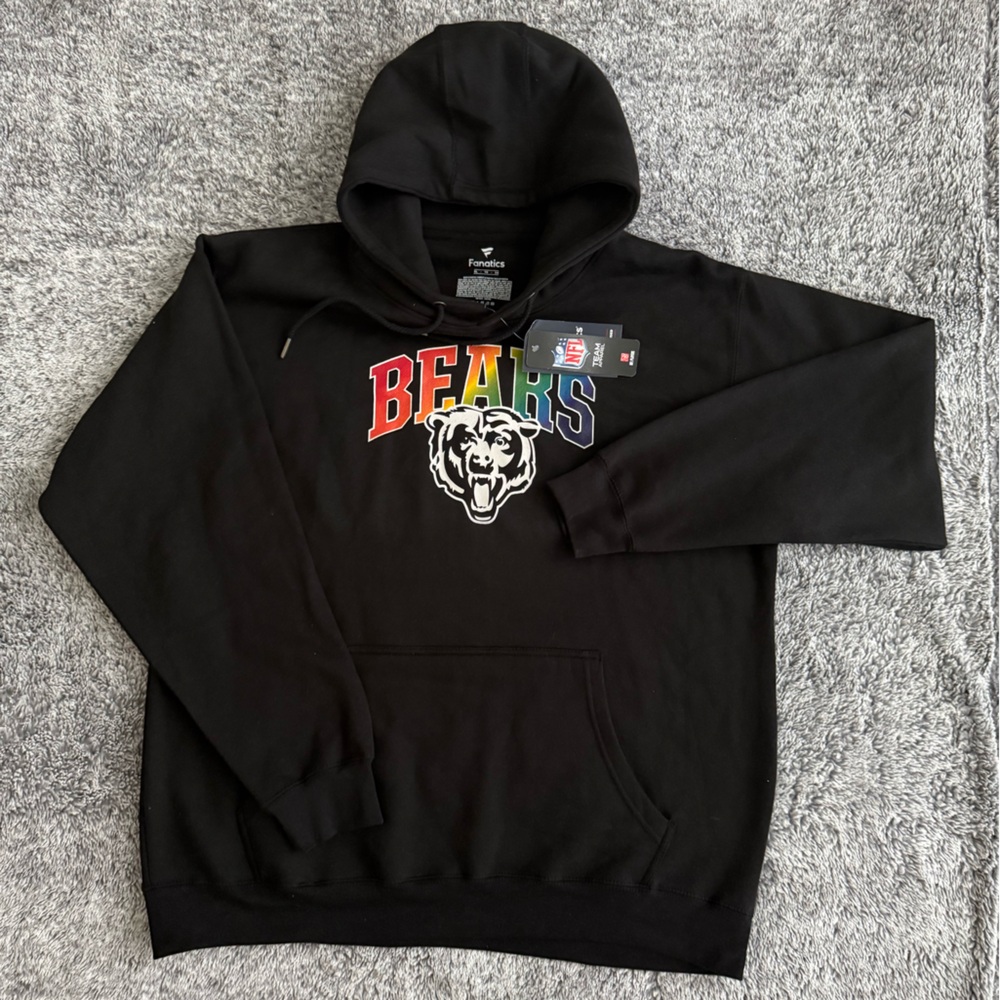 Men’s Chicago Bears Hoodie, Size XL, NWT